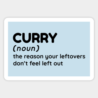 Curry - Funny Definition #4 Magnet